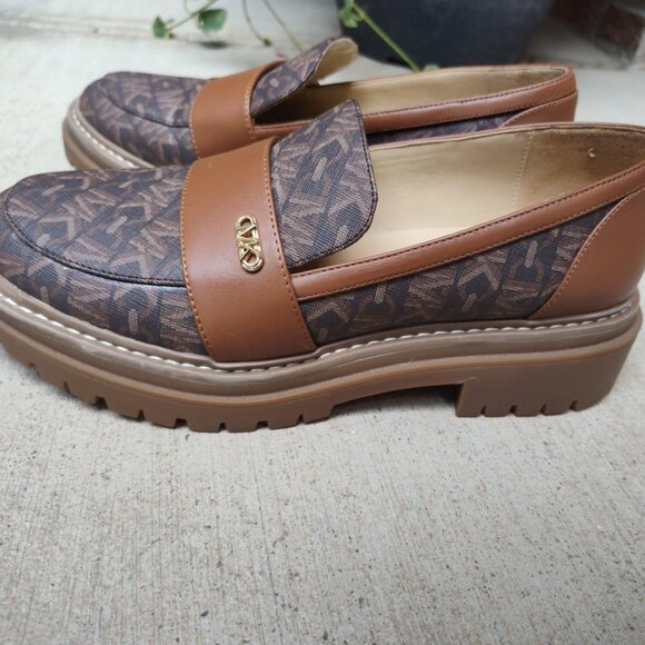 Michael Kors Parker Lug Loafer - Brown, size 8M - Picture 3 of 13